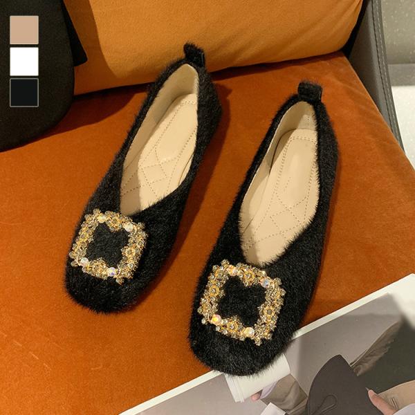 最安値 ファーシューズ フラットシューズ パンプス ぺたんこシューズ バレエシューズ リボン シンプル かわいい ブラック ホワイト 魅力的 デート イベント清楚 お洒落 お出かけ 母親 スペシャルset価格 Haleyshoneymeadery Com