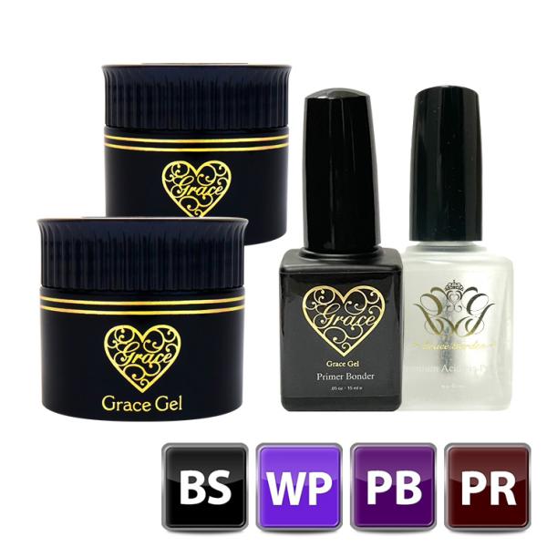 商品詳細商品名 ベース+ワイプレストップ+アシッドレスプライマー+プライマーボンダーセットセット内容 グレースジェル ベース15ml×1グレースジェルワイプレストップ 15ml×1グレースジェル　プライマーボンダー15ml×1プレミアムアシ...