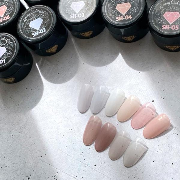 商品名：HEMAフリー ラブリーカラージェル種　類：SH-01〜SH-18内容量：3ml商品説明：透け感が絶妙なシアーカラーシリーズ。発売元：株式会社グレースガーデン（0120-102828）商品区：雑貨