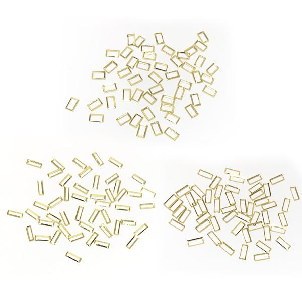 【在庫限り】【ゆうパケット対象商品】レクタングルフレーム 2x4mm　3x5mm　2x6mm　4x9mm【C70】