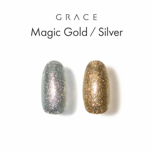 ゴールドラメジェル シルバーラメジェル ラメネイル ネイルアート