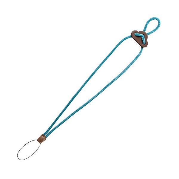 RightOn! STRAPS オカリナ ストラップ 太さ 5mm、最長 51cm OCARINA STRAP TEAL