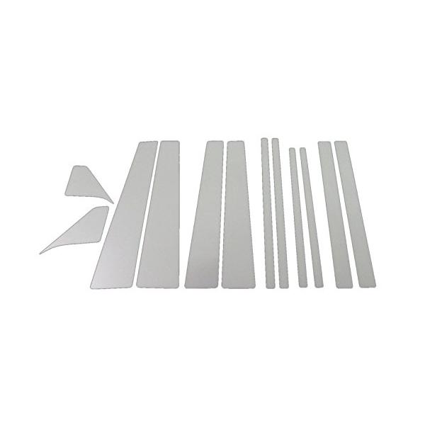 BRIGHTZ bB NCP 30系 超鏡面メッキピラーパネルカバー 12PC バイザー無し用   PIL-SIL-005   4550