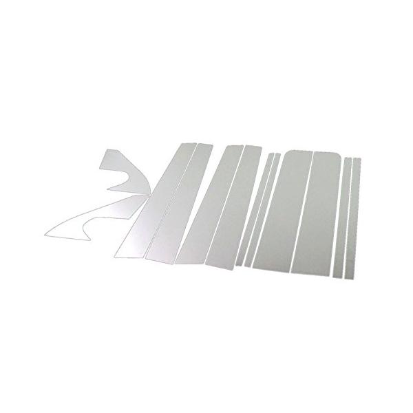 BRIGHTZ プロボックスワゴン NCP58G NCP59G 超鏡面ステンレスメッキピラーパネル バイザー無用 12PC   PIL-SIL-330   PROBOX プロボックス ワゴン NCP P58 P59 5