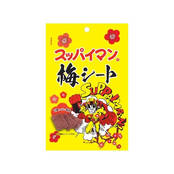 井上食品 スッパイマン梅シート 24ｇ*10袋