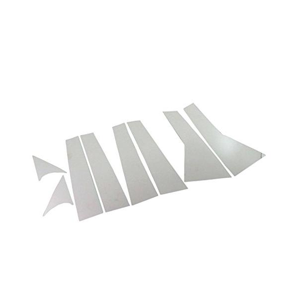 BRIGHTZ PTクルーザー 超鏡面メッキピラーパネルカバー 8PC バイザー無し用   PIL-SIL-044   4837
