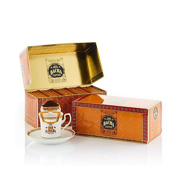 Bacha Coffee バシャコーヒー  * アソートドリップバッグギフトボックス, 100% Arabica Beans, 個包装ドリップバッグ25袋入り