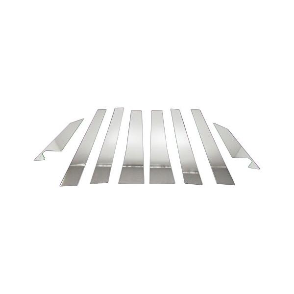 BRIGHTZ ヴォクシー 60 65 超鏡面ステンレスピラーパネル 8PC バイザー無用   PIL-SIL-263   AZR60G AZR65G AZR R60 R65 ヴォクシィ ボクシィ ボクシー 11457
