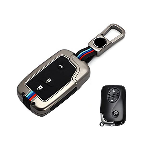 [LETINGFAR] キーケース レクサス 用 スマートキーケース キーカバー 合金 レクサス専用設計 キーホルダー LEXUS RX270RX350 適用キ
