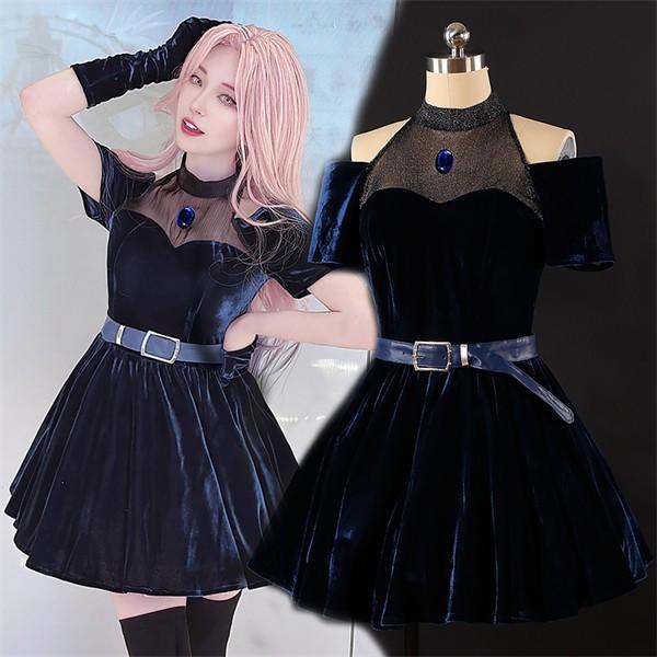 エイリアンステージALIEN STAGEミジ（MIZI）コスプレ 衣装パニエ付 ALIEN STAGE エイリアンステージ ミジ MIZI コスプレ衣装 パニエ 追加