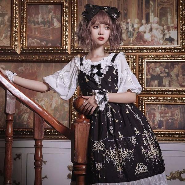 ロリータ ワンピース ゴスロリ メイド 黒 ゴシック コスプレ パーティードレス コスチューム 衣装 パニエ 髪飾り 上着追加可 ハロウィン クリスマス