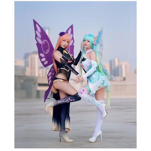 レーシングルカ Vocaloid コスプレ衣装 巡音ルカ めぐりね ルカ コスチューム Cosplay イベント 変装 仮装 ウィッグ追加可 Buyee Buyee Jasa Perwakilan Pembelian Barang Online Di Jepang