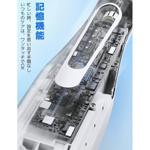 �E�H�b�V���[ ���o���� Type-C�[�d�� IPX7�h�� 4���[�h���� 300ml��e�ʃ^���N �R�[�h���X �y�� �R���p�N�g 360����]�m�Y�� �ւ��m�Y��4�{�t�� �����P�A ���� ���i�摜5