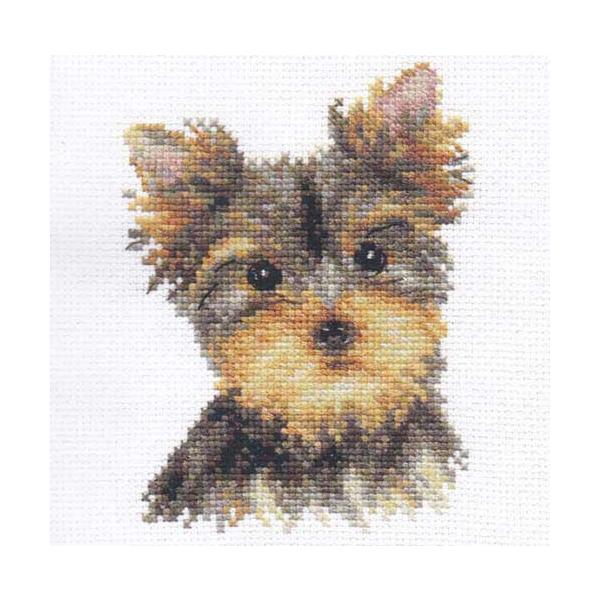 アリサ Alisa クロスステッチ 刺繍キット ヨークシャーテリア Em As129 グレイスワーク ヤフー店 通販 Yahoo ショッピング