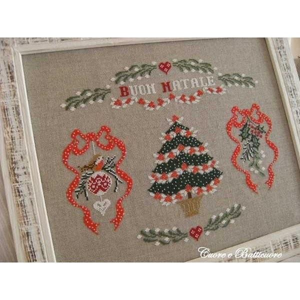 イタリアのクロスステッチ 刺繍図案 Cuore E Batticuore クオーレ エ バッティクオーレ メリークリスマス Buon Natale クリスマス Buyee Buyee 日本の通販商品 オークションの代理入札 代理購入