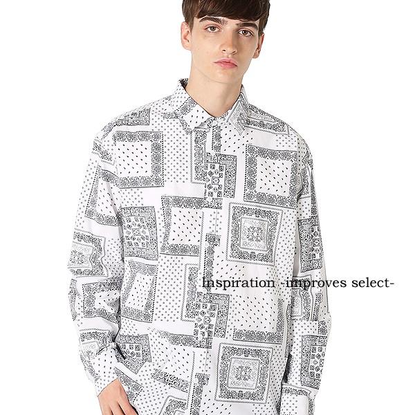 トン 構造 好戦的な ペイズリー 柄 シャツ Millionstyle Jp