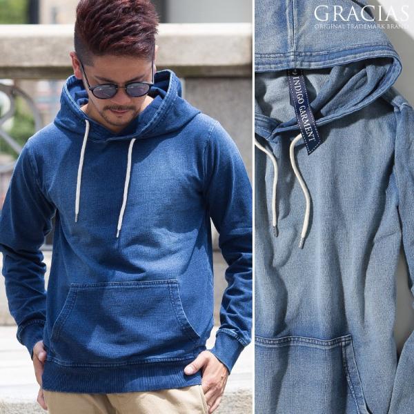 カットデニム パーカー メンズ プルオーバー スウェット インディゴ サーフ スポーツ スケーター ストリート カジュアル Buyee Buyee Japanese Proxy Service Buy From Japan Bot Online