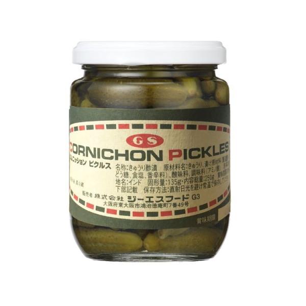 小型のきゅうりを数種類のスパイスと一緒に漬け込みました。オードブルやソース、肉料理の付け合わせなどにお使いください。製品名:コルニッションピクルス 250gJANコード:4973630104836賞味期限: １８ヶ月 ラインナップ:ビン入数...