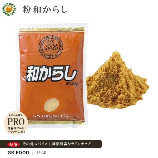 ジーエスフード GS 粉和からし 単品／業務用食品材料