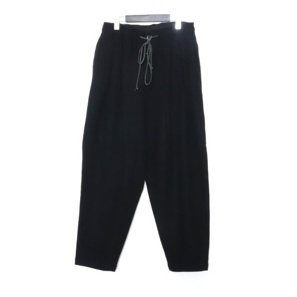 KAZUYUKI KUMAGAI ATTACHMENT カシミヤ混ストレッチフラノ テーパード