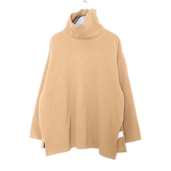 IROQUOIS FLEECE HI NECK SIDE VENTS CS ベージュ 2 180204 イロコイ 