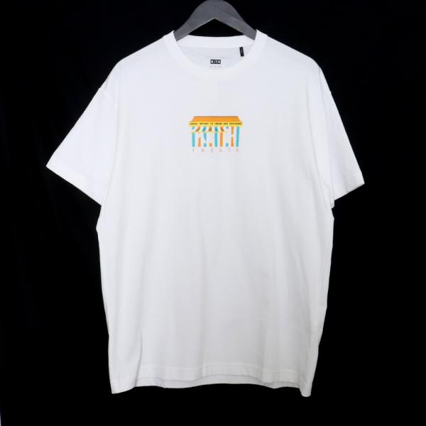 【Kith】ロゴ Blossom ブロッサム 半袖Tシャツ 関税送料込 Kith Blossom Logo Tee Sandrift メンズ - SS25 - JP