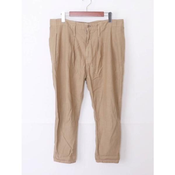 ZUCCa ズッカ ZUCCA サルエルクロップドパンツ S ベージュ