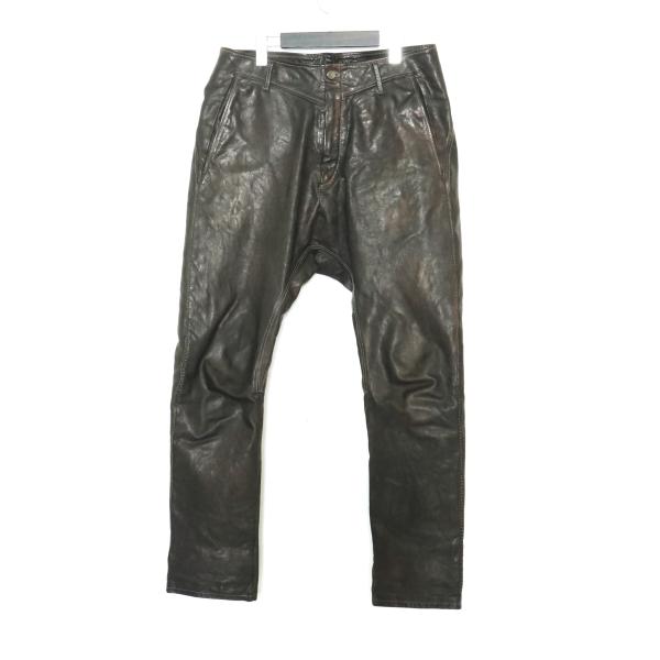 INCARNATION AW Buffalo Leather Pants Half Lined MP Without