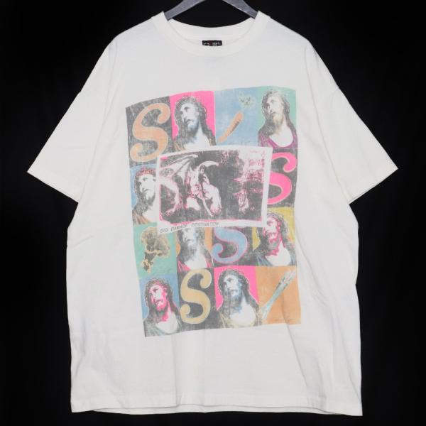 SAINT MICHAEL SW_SS TEE VEGES/WHITE XXLサイズ SM-YS8-0000 SAINT MICHAEL SW_SS TEE VEGES/WHITE XXLサイズ SM-YS8-0000