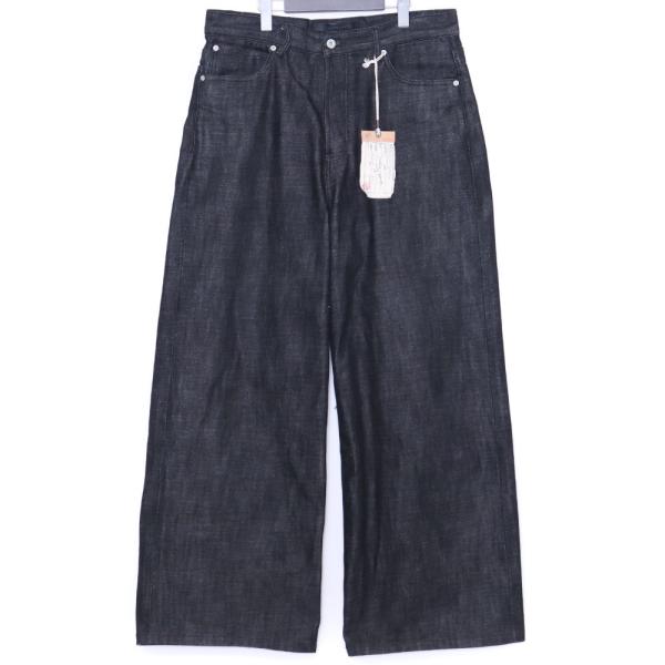 NO/FAITH STUDIOS ULTRA LOOSE FIT JAPANESE DENIM Lサイズ ブラック