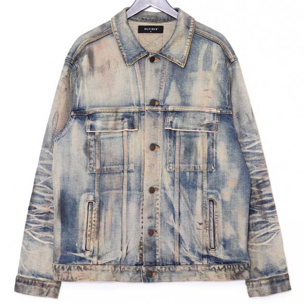 MLVINCE selvage denim jacket XLサイズ インディゴ メルヴィンス