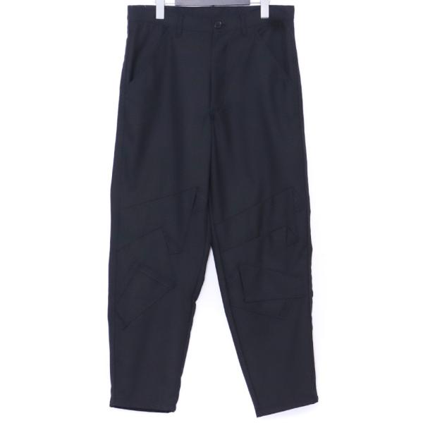 トップス SS2004 comme des garcons pants COMME DES GARCONS SHIRT ポリエステルウールギャバジンパンツ XS
