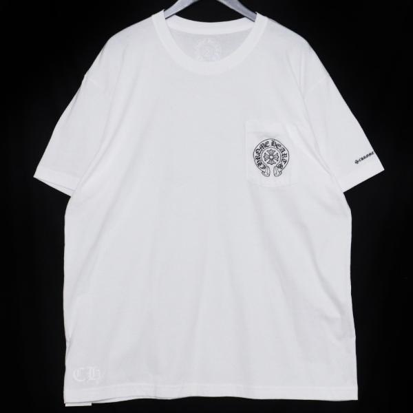 未使用 CHROME HEARTS ホースシューポケットTシャツ XXLサイズ