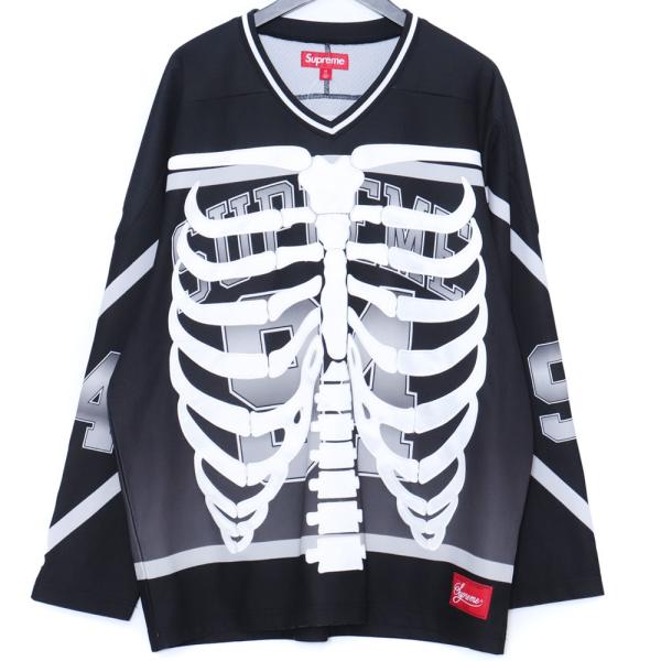 SUPREME Bones Hockey Jersey Lサイズ ブラック シュプリーム SUPREME Bones Hockey Jersey Lサイズ ブラック シュプリーム