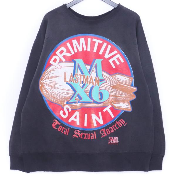 saint michael セントマイケル スウェット ミカエル Lサイズ saint