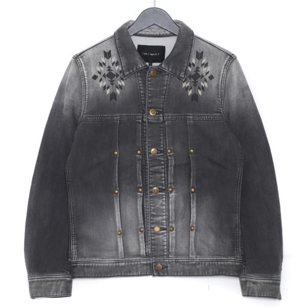 【未使用】1PIU1UGUALE3 クレイジーリブジャケット サイズ3 1piu1uguale3 CRAZY RIB クレイジーリブジャケット サイズ3