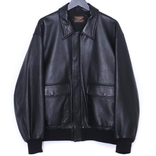 SKOOKUM × JOURNAL STANDARD relume 別注 A-2 レザーフライト