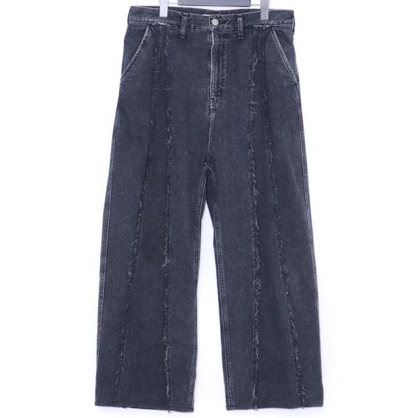 JIEDA EX. SWITCHING OVER DENIM PANTS サイズ2 ブラック Jie-ST26