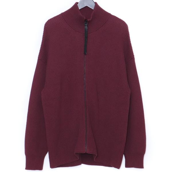 N.HOOLYWOOD DRIVERS KNIT サイズ36 バーガンディ 2232-KT07-051 peg