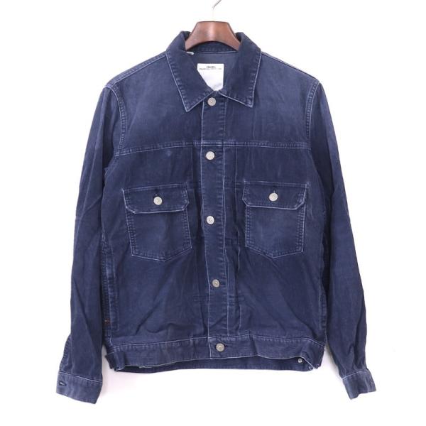 VISVIM 101 CORDUROY JKT NAVY サイズ2 ネイビー VS0002014 ビズビム 