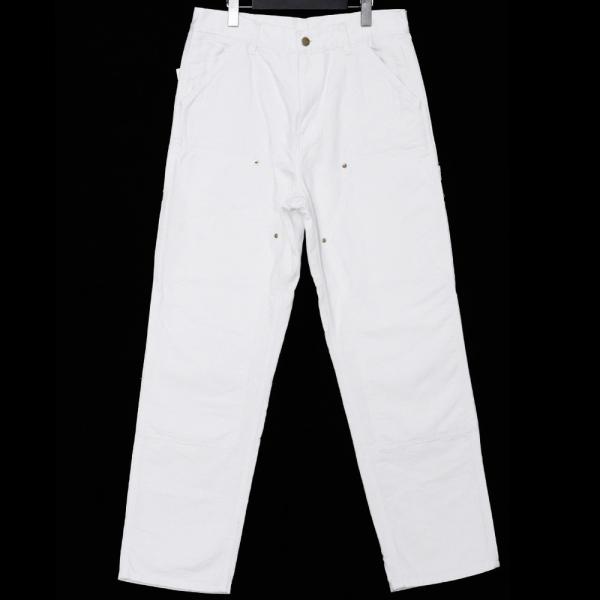 CARHARTT WIP DOUBLE KNEE PANT W30 L32 ホワイト カーハート