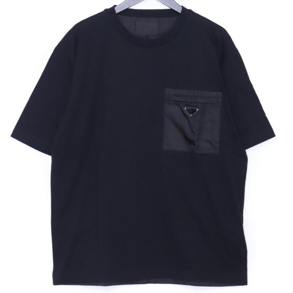PRADA Tシャツ トップス リナイロン トライアングルロゴ XXLサイズ