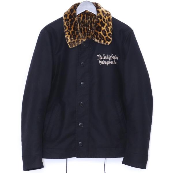 WACKO MARIA N-1 DECK JACKET Mサイズ ブラック ワコマリア デッキ