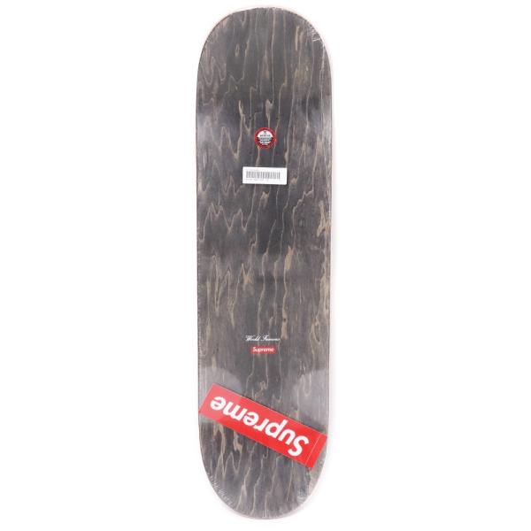 未使用 SUPREME Exit Skateboard Deck レッド シュプリーム 非常口