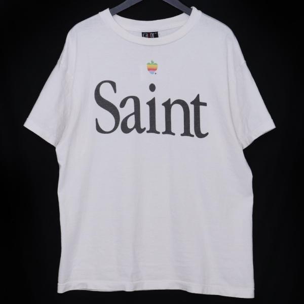 SAINT MICHAEL SS TEE HEART WHITE Mサイズ ホワイト SM-A23-0000-005
