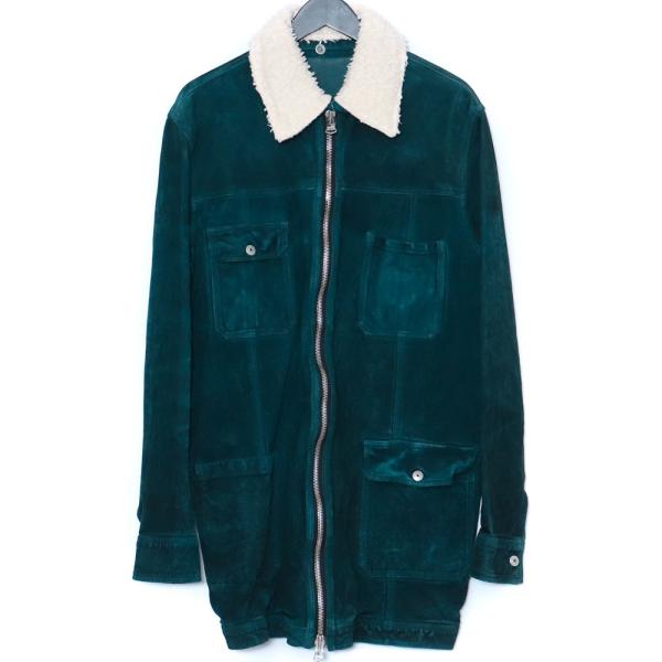 ISAMU KATAYAMA BACKLASH ジャパンカーフスエードカバーオール