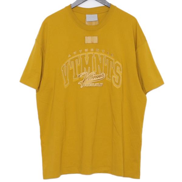ヴェトモン VETEMENT VTMNTS Tシャツ カットソー 半袖 ロゴ バーコード