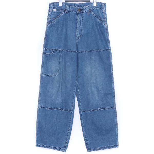 BACKLASH xx Lee JELT DENIM PAINTER PANTS Sサイズ インディゴ LB0552