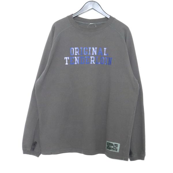 テンダーロイン 20AW ロゴプリント フリーダムスリーブ 長袖 Tシャツ XL テンダーロイン 20AW ロゴプリント フリーダムスリーブ 長袖