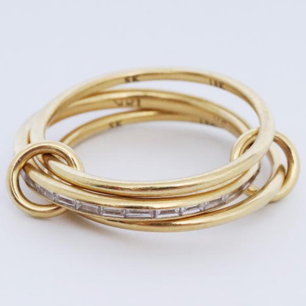 Spinelli Kilcollin YG PG 18K 3連 約13号 Spinelli Kilcollin YG PG 18K 3連 約13号